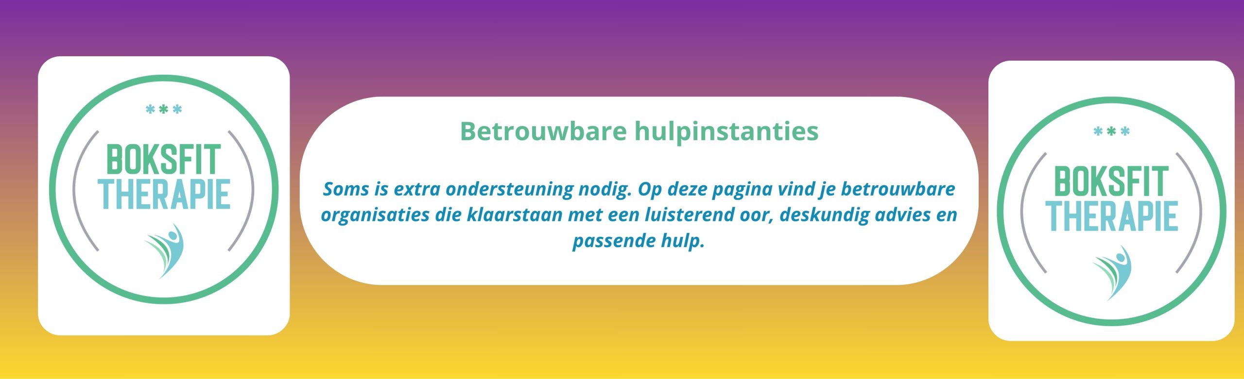 kleur geel paars met logo tekst hulpbronnen